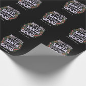 Most Likely to Ask Santa to Define "Good" ラッピングペーパー (角)