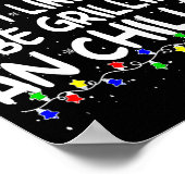 Most Likely To Be Grilling And Chilling Family Chr ポスター (角)