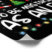 Most Likely To Be Mistaken As An Elf Funny Family  ポスター (角)