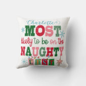 Most Likely to Be on the Naughty List  クッション (裏面)