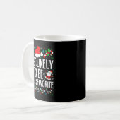 Most Likely To Be Santa Funny Matching Family Chri コーヒーマグカップ (正面左)