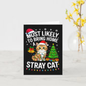 Most Likely To Bring Home A Stray Cat Matching Chr カード (黄色い花)
