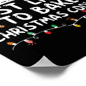 Most Likely To Byke Christmas Cookies  ポスター (角)