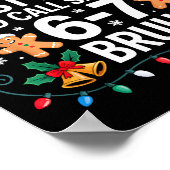 Most Likely To Call Santa 67 Six Seven Bruh Christ ポスター (角)