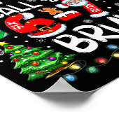 Most Likely To Call Santa 67 Six Seven Bruh Christ ポスター (角)