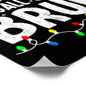 Most Likely To Call Santa Bruh Christmas Matching  ポスター (角)