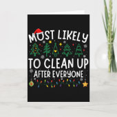 Most Likely To Clean Up After Everyone Matching Ch カード (正面)