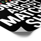 Most Likely To Complain About Matching Funny Xmas  ポスター (角)