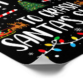 Most Likely To Crash Santas Sleigh Family Matching ポスター (角)