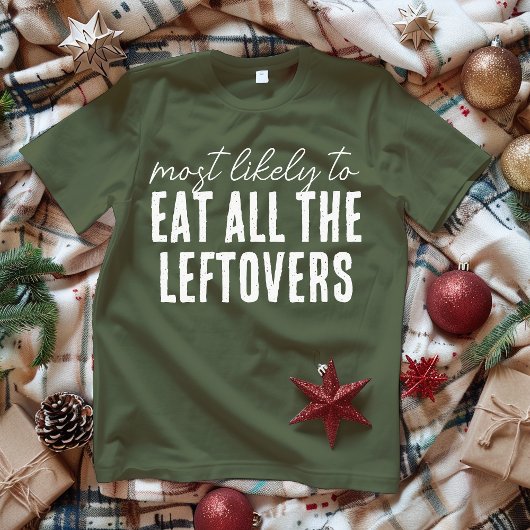 Most Likely To Custom Funny Christmas Family Tシャツ