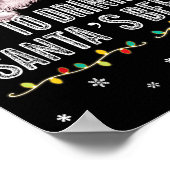 Most Likely To Drink All Santa’s Beer Christmas Dr ポスター (角)