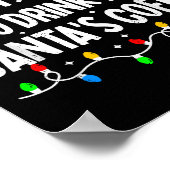 Most Likely To Drink All Santa's Coffee Matching C ポスター (角)