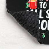 Most Likely To Drink All Santa's Coffee Shirt Chri マウスパッド (コーナー)