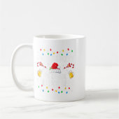 Most Likely To Drink Santa's Beer Funny Drinking C コーヒーマグカップ (左)