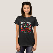 Most Likely To Drink Santa's Beer Funny Drinking C Tシャツ (正面フル)