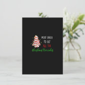 Most Likely To Eat All The Christmas Tree Cakes Fu 招待状 (スタンド正面)