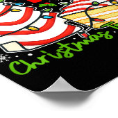 Most Likely To Eat All The Christmas Tree Cakes Re ポスター (角)