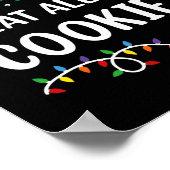 Most Likely To Eat All The Cookies Family Matching ポスター (角)