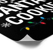 Most Likely To Eat Santas Cookies Family Christmas ポスター (角)