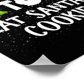 Most Likely To Eat Santas Cookies Family Funny Chr ポスター (角)