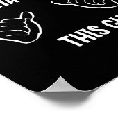 Most Likely To Eat Santa's Cookies This Guy Funny  ポスター (角)