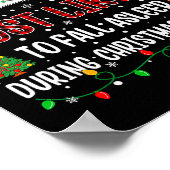 Most Likely To Fall Asleep During Christmas Movies ポスター (角)