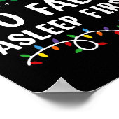 Most Likely To Fall Asleep First Family Matching C ポスター (角)