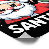 Most Likely To Fart On Santa’s Lap Funny Christmas ポスター (角)