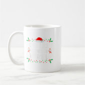 Most Likely To Fart On Santa's Lap Family Matching コーヒーマグカップ (左)
