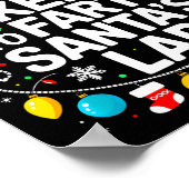 Most Likely To Fart On Santa's Lap Family Matching ポスター (角)