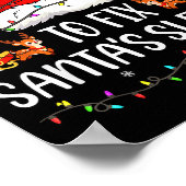 Most Likely To Fix Santa Sleigh Family Matching Ch ポスター (角)