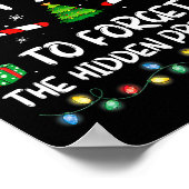 Most Likely To Forget The Hidden Family Christmas  ポスター (角)