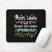 Most Likely To Forget The Hidden Present C-hristma マウスパッド (マウス)