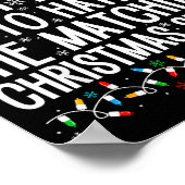 Most Likely To Hate Matching Christmas Funny Famil ポスター (角)