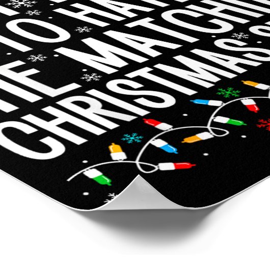 Most Likely To Hate Matching Christmas Funny Famil ポスター (角)