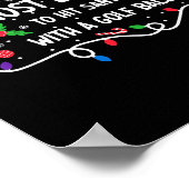 Most Likely To Hit Santa With A Golf Ball  ポスター (角)