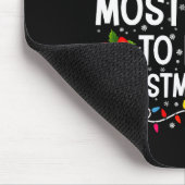 Most Likely To Host Christmas Games Family  マウスパッド (コーナー)