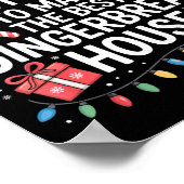 Most Likely To Make The Gingerbread House Christma ポスター (角)