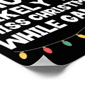 Most Likely To Miss Christmas While Gaming Gamer F ポスター (角)