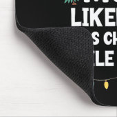 Most Likely To Miss Christmas While Gaming Gamer F マウスパッド (コーナー)