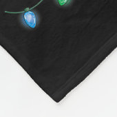 Most Likely To Nap On Christmas Family Christmas P フリースブランケット (角)