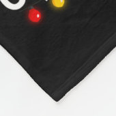 Most Likely To Nap On Christmas Family Matching Ch フリースブランケット (角)