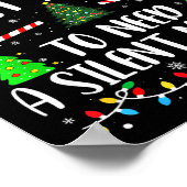 Most Likely To Need A Silent Night Family Matching ポスター (角)