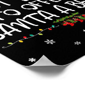 Most Likely To Offer Santa A Beer Christmas Drinki ポスター (角)