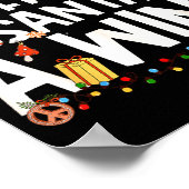 Most Likely To Offer Santa A Wine Family Matching  ポスター (角)