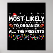 Most Likely To Organize All The Xmas ポスター (正面)