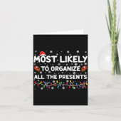 Most Likely To Organize All The Xmas _1 カード (正面)