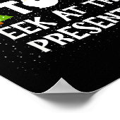 Most Likely To Peek At The Snowman Family Christma ポスター (角)