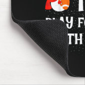 Most Likely To Play Hockey With Santa Christmas  マウスパッド (コーナー)