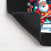 Most Likely To Play Hockey With Santa Christmas  マウスパッド (コーナー)